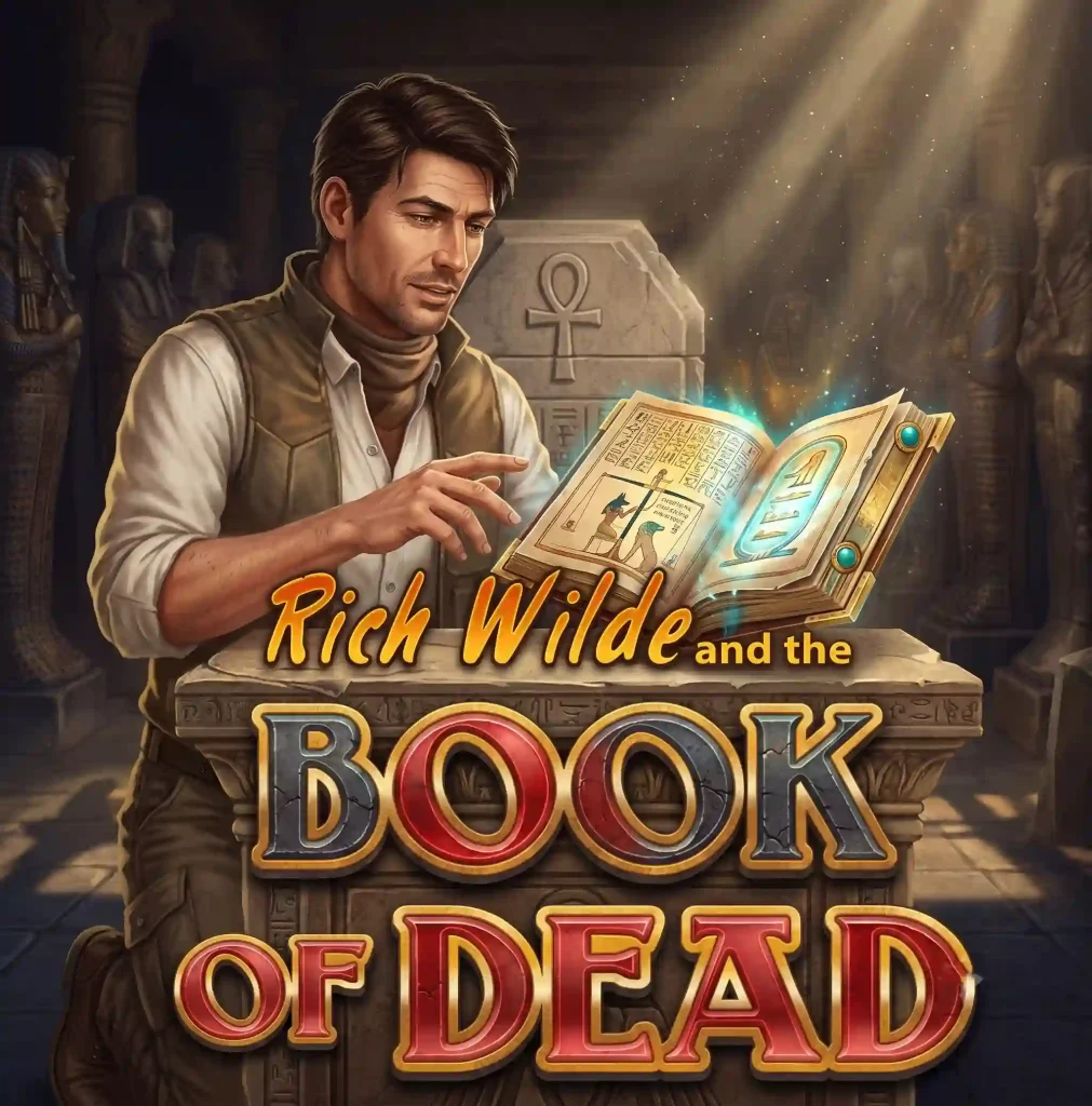 Slot Book of Dead avventuriero con libro