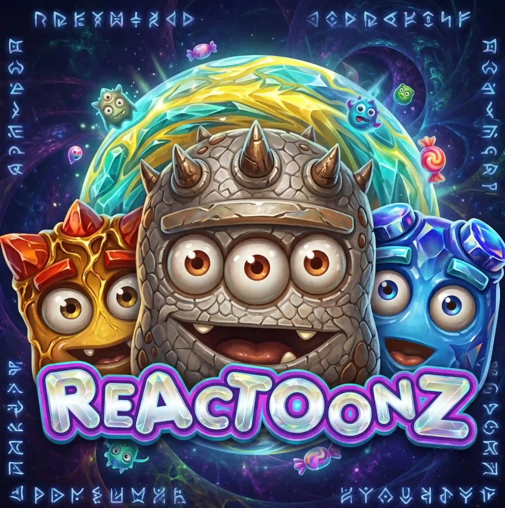 Slot Reactoonz personaggi alieni colorati